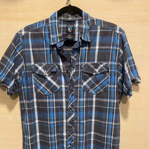 Kuhl Blue plaid Medium